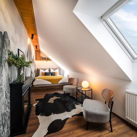 Cozy Mountain Attic Apartment In High Tatras Vel'ka Lomnica Ngoại thất bức ảnh