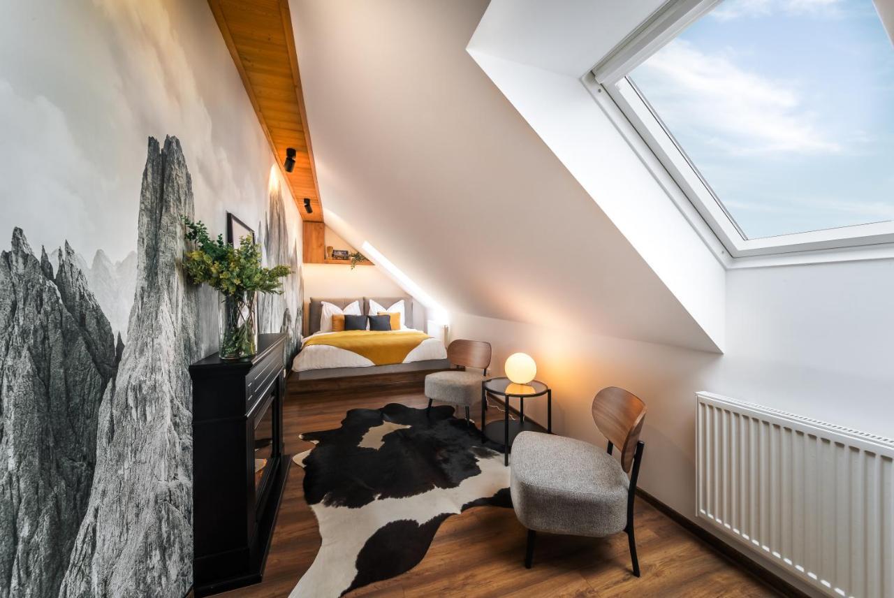 Cozy Mountain Attic Apartment In High Tatras Vel'ka Lomnica Ngoại thất bức ảnh