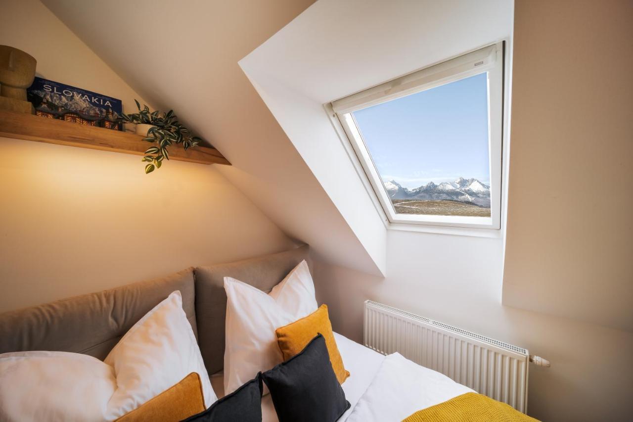 Cozy Mountain Attic Apartment In High Tatras Vel'ka Lomnica Ngoại thất bức ảnh